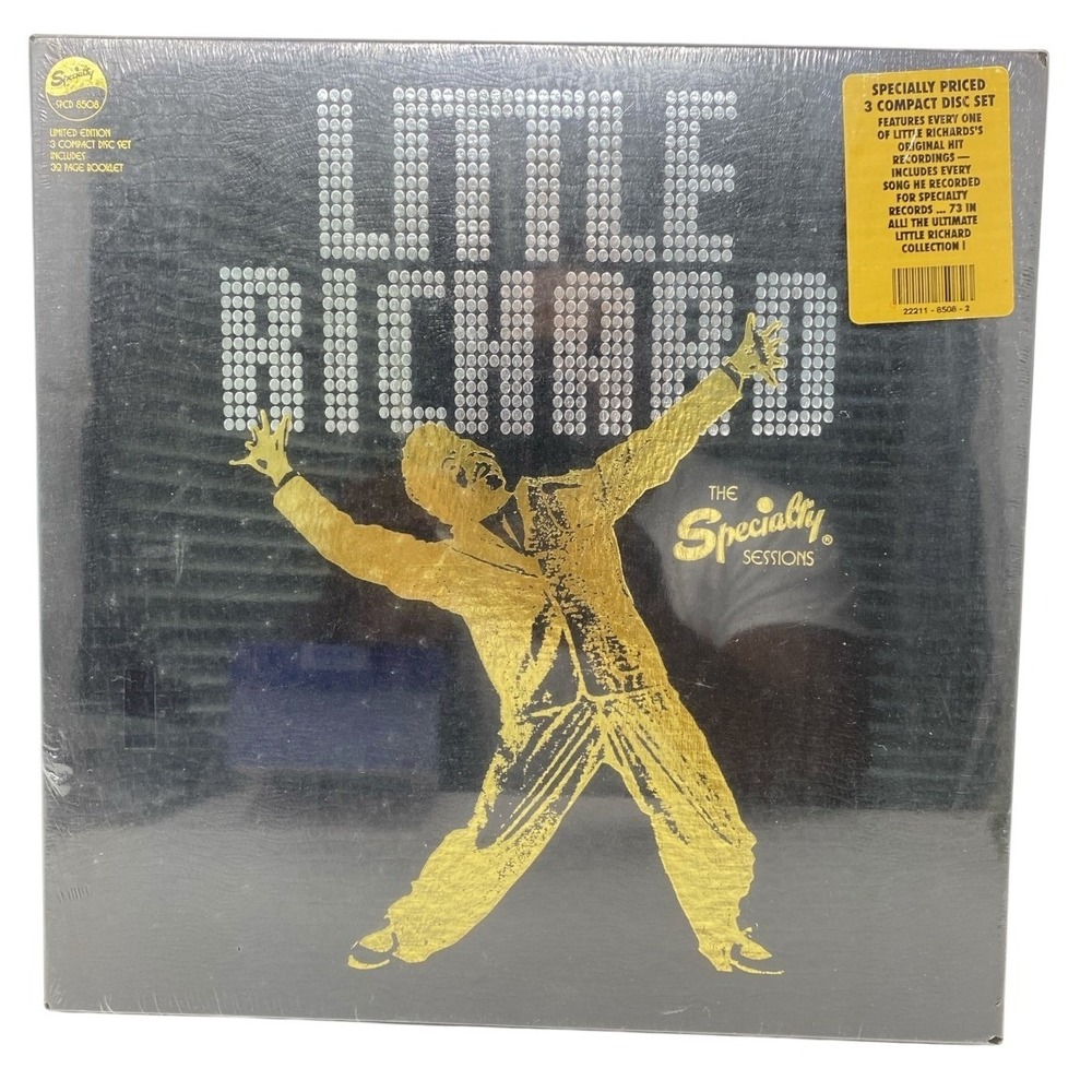 Little Richard The Specialty Sessions 3 CD Box Set Limited Edition 1989 Sealed